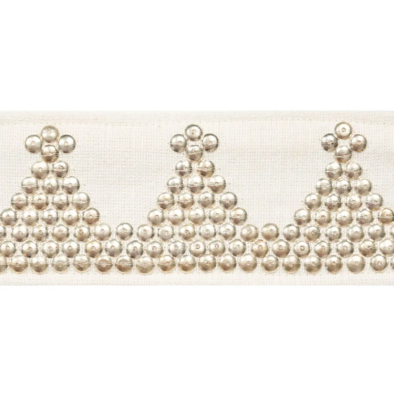 Schumacher Tim Tim Tape trim in Ivory (77252)