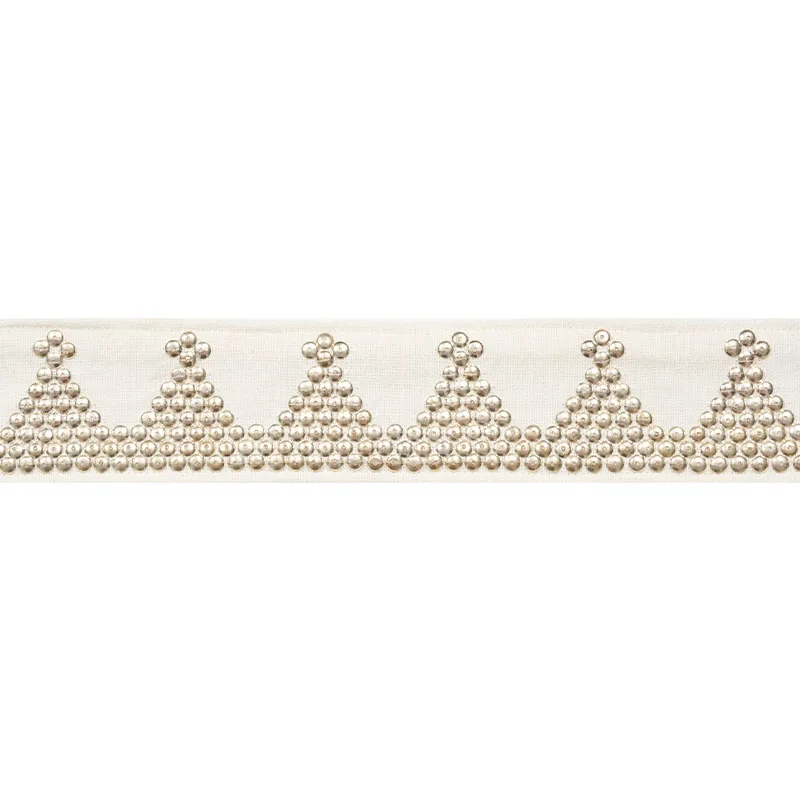 Schumacher Tim Tim Tape trim in Ivory (77252)