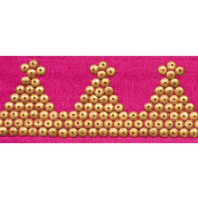 Schumacher Tim Tim Tape trim in Magenta (77251)