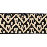 80010 | Tivoli Tape - Black Schumacher Tivoli Tape trim in Black (80010)