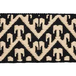 80010 | Tivoli Tape - Black Schumacher Tivoli Tape trim in Black (80010)