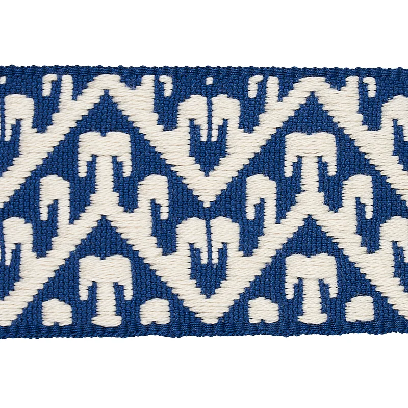 80011 | Tivoli Tape - Blue Schumacher Tivoli Tape trim in Blue (80011)