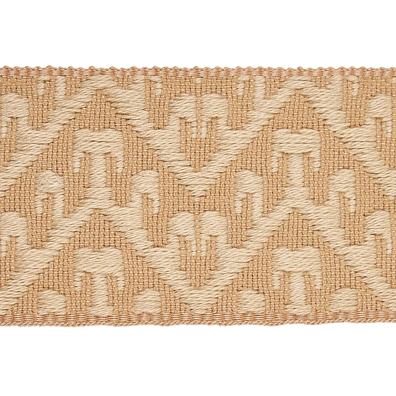 80012 | Tivoli Tape - Natural Schumacher Tivoli Tape trim in Natural (80012)
