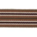 79752 | Topaki Stripe Tape Medium - Aubergine Schumacher Topaki Stripe Tape Medium trim in Aubergine (79752)