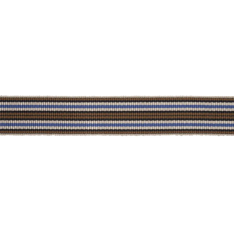 Schumacher Topaki Stripe Tape Medium trim in Bluebell (79750)