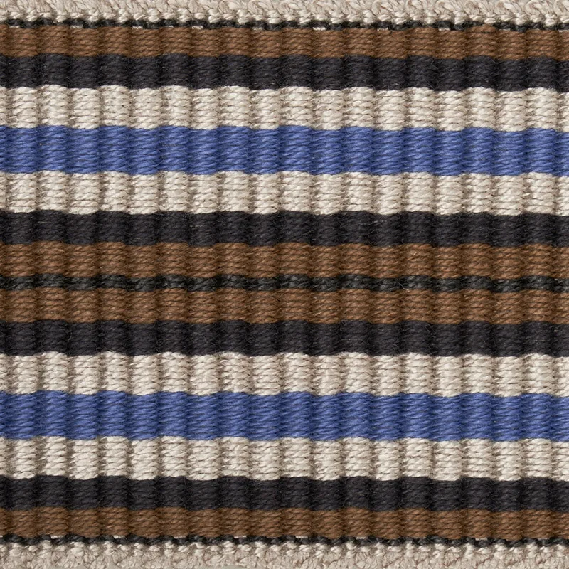 79750 | Topaki Stripe Tape Medium - Bluebell Schumacher Topaki Stripe Tape Medium trim in Bluebell (79750)