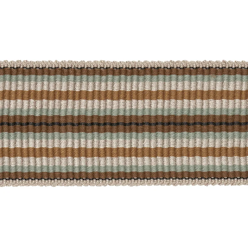 Schumacher Topaki Stripe Tape Medium trim in Mustard (79751)