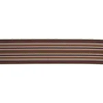 79742 | Topaki Stripe Tape Wide - Aubergine Schumacher Topaki Stripe Tape Wide trim in Aubergine (79742)