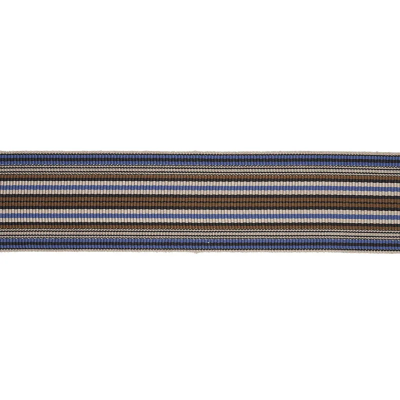 79740 | Topaki Stripe Tape Wide - Bluebell Schumacher Topaki Stripe Tape Wide trim in Bluebell (79740)