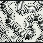 81220 | Topo Beaded Tape - Black & White Schumacher Topo Beaded Tape trim in Black & White (81220)