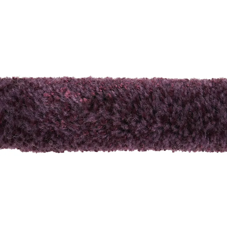 Schumacher Tuft Braid Tape trim in Aubergine (79732)