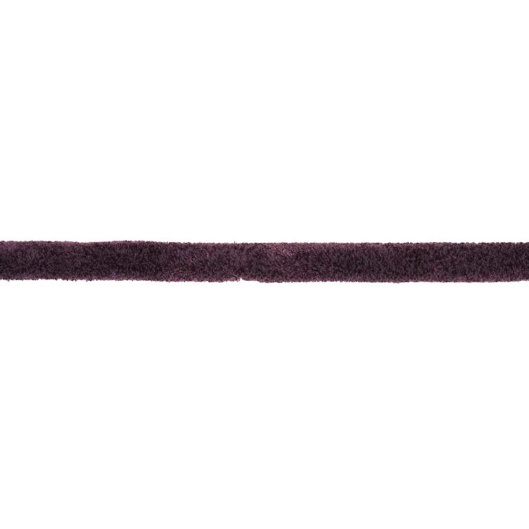 Schumacher Tuft Braid Tape trim in Aubergine (79732)