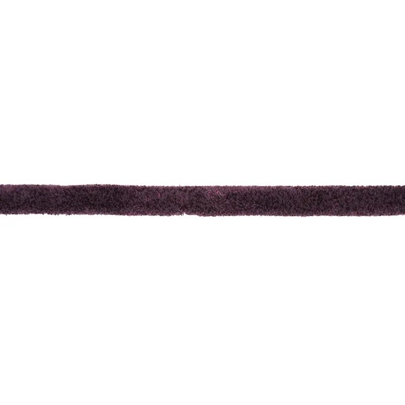 Schumacher Tuft Braid Tape trim in Aubergine (79732)