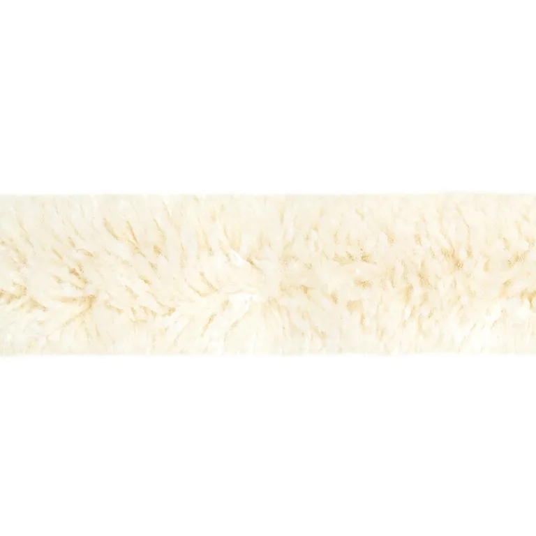 Schumacher Tuft Braid Tape trim in Ivory (79730)