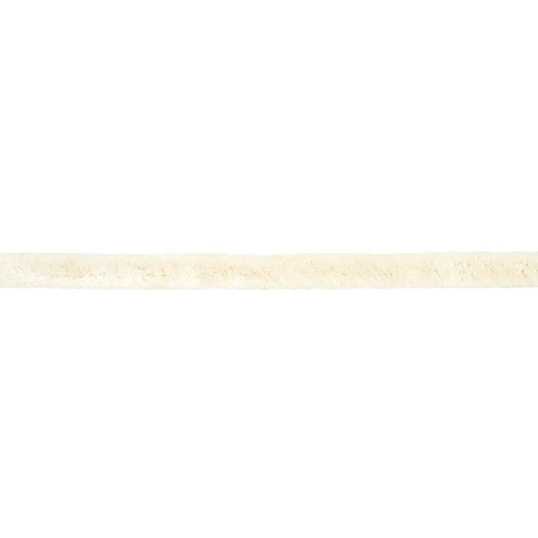 Schumacher Tuft Braid Tape trim in Ivory (79730)