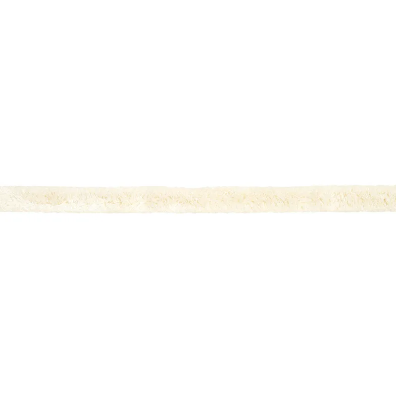 Schumacher Tuft Braid Tape trim in Ivory (79730)