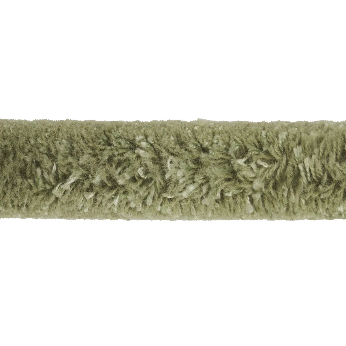 Schumacher Tuft Braid Tape trim in Olive (79736)