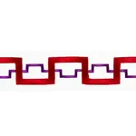 74353 | Turret Tape - Garnet Schumacher Turret Tape trim in Garnet (74353)