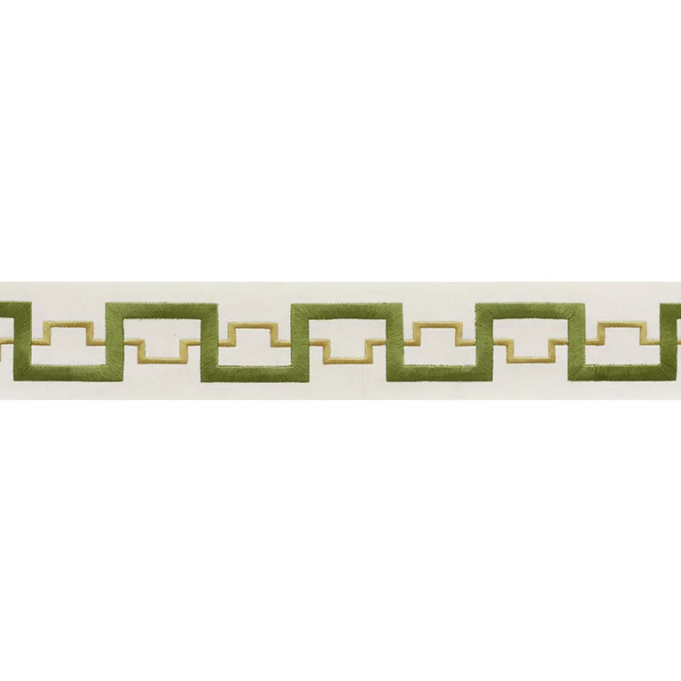 Schumacher Turret Tape trim in Leaf (74352)