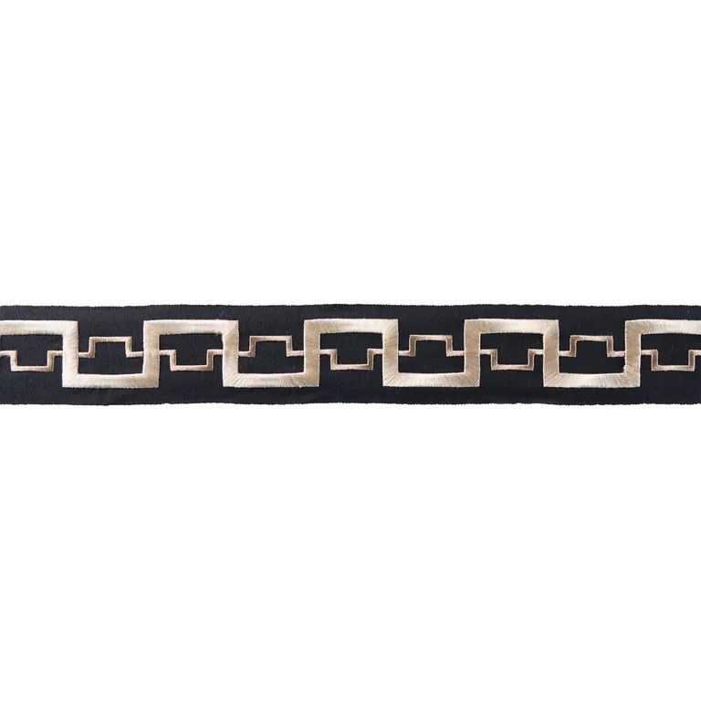 Schumacher Turret Tape trim in Onyx (74355)