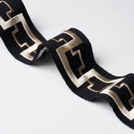 74355 | Turret Tape - Onyx Schumacher Turret Tape trim in Onyx (74355)
