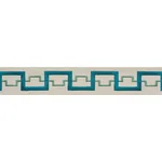 74351 | Turret Tape - Peacock Schumacher Turret Tape trim in Peacock (74351)