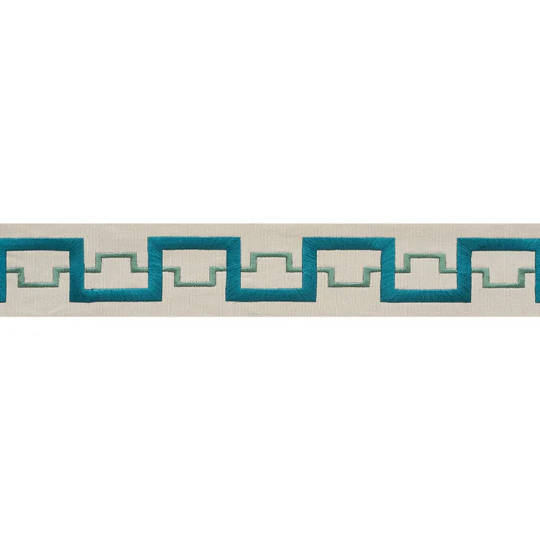 Schumacher Turret Tape trim in Peacock (74351)