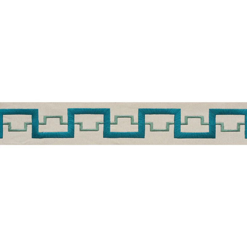 Schumacher Turret Tape trim in Peacock (74351)