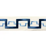 74354 | Turret Tape - Sapphire Schumacher Turret Tape trim in Sapphire (74354)