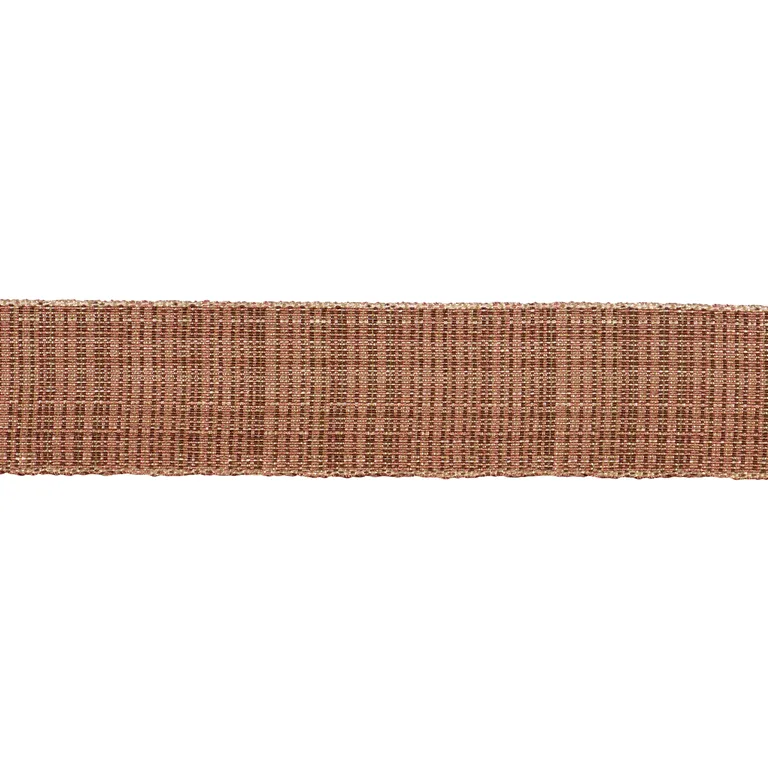 Schumacher Tweed Tape Medium trim in Brown (86192)
