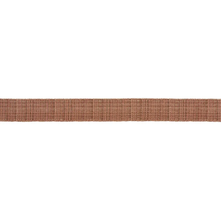 Schumacher Tweed Tape Medium trim in Brown (86192)