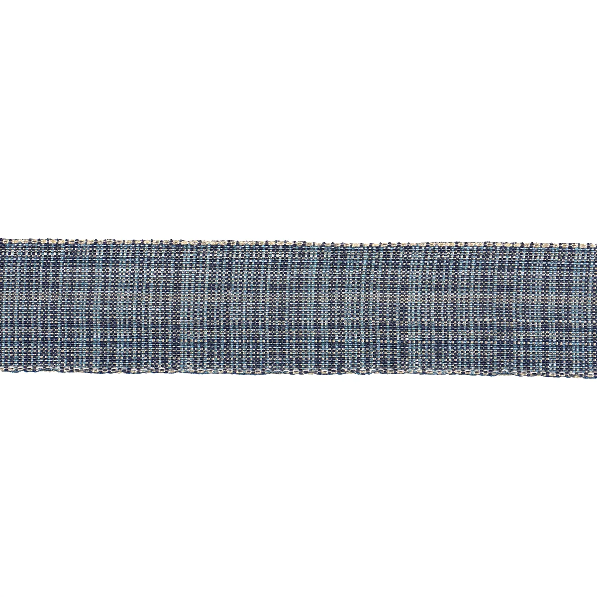 Schumacher Tweed Tape Medium trim in Indigo (70738)