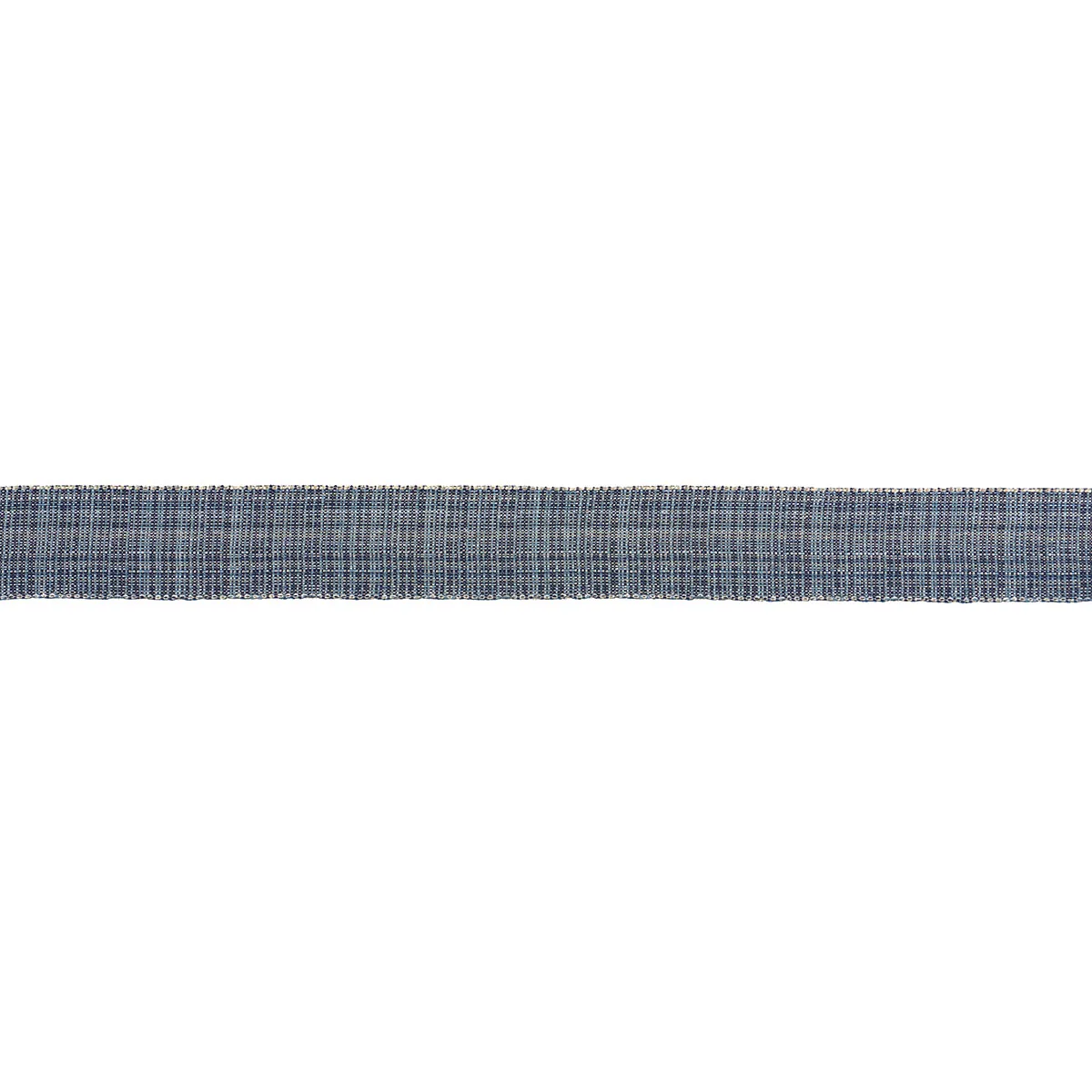Schumacher Tweed Tape Medium trim in Indigo (70738)