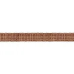 86204 | Tweed Tape Narrow - Brown Schumacher Tweed Tape Narrow trim in Brown (86204)