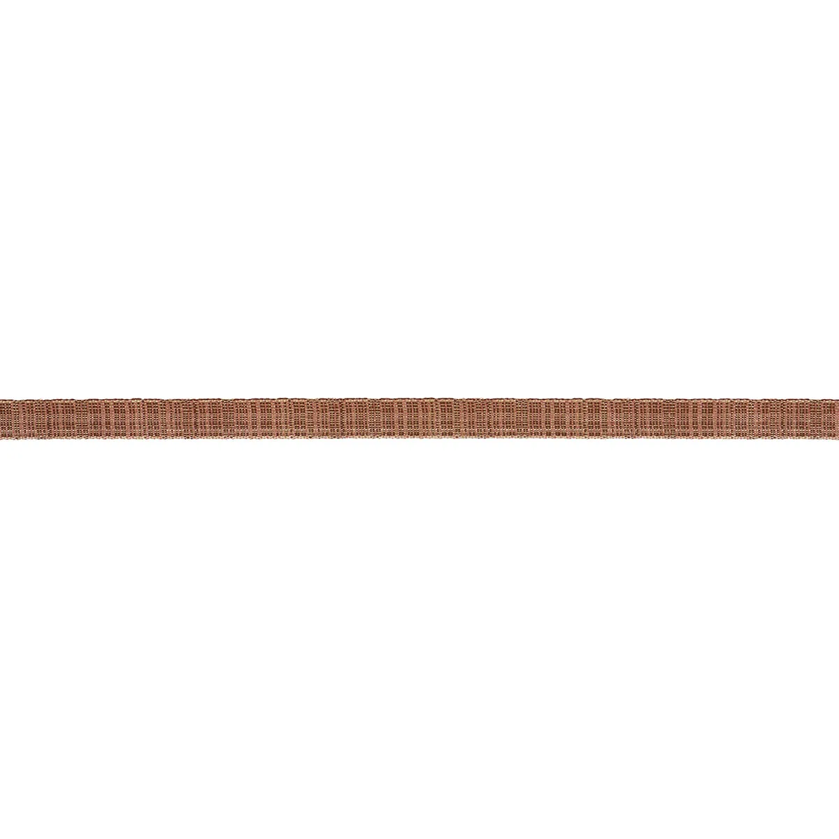 Schumacher Tweed Tape Narrow trim in Brown (86204)