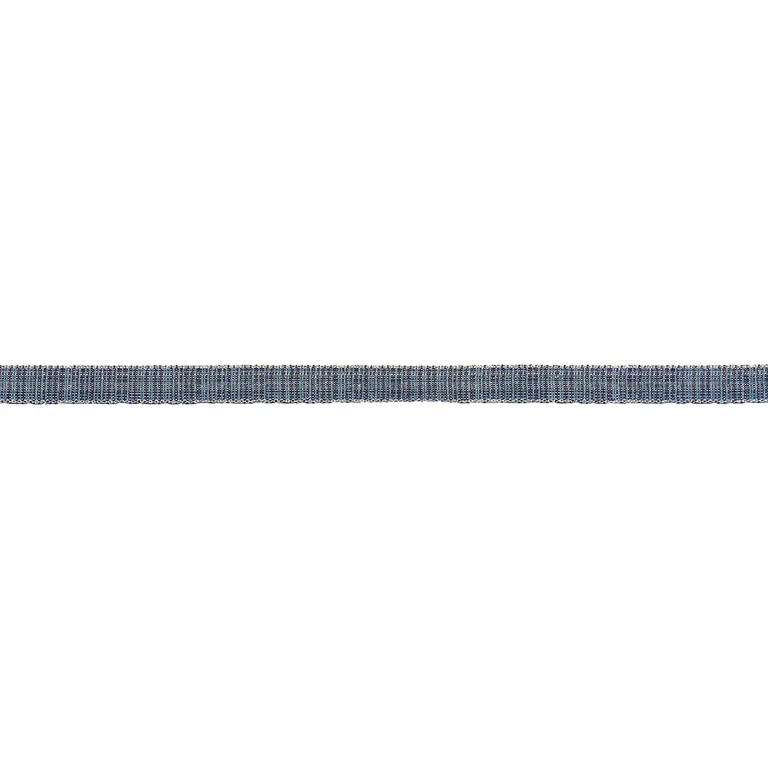 Schumacher Tweed Tape Narrow trim in Indigo (86200)
