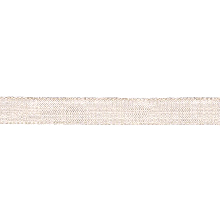 Schumacher Tweed Tape Narrow trim in Ivory (86203)