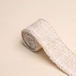 86203 | Tweed Tape Narrow - Ivory Schumacher Tweed Tape Narrow trim in Ivory (86203)