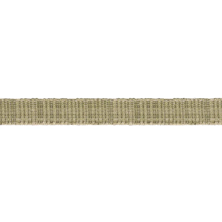 Schumacher Tweed Tape Narrow trim in Leaf (86201)