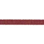 86205 | Tweed Tape Narrow - Red Schumacher Tweed Tape Narrow trim in Red (86205)