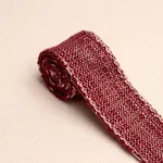 86205 | Tweed Tape Narrow - Red Schumacher Tweed Tape Narrow trim in Red (86205)