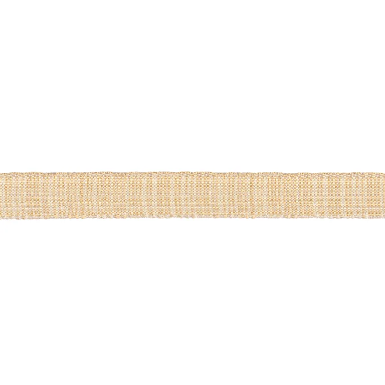 Schumacher Tweed Tape Narrow trim in Yellow (86202)
