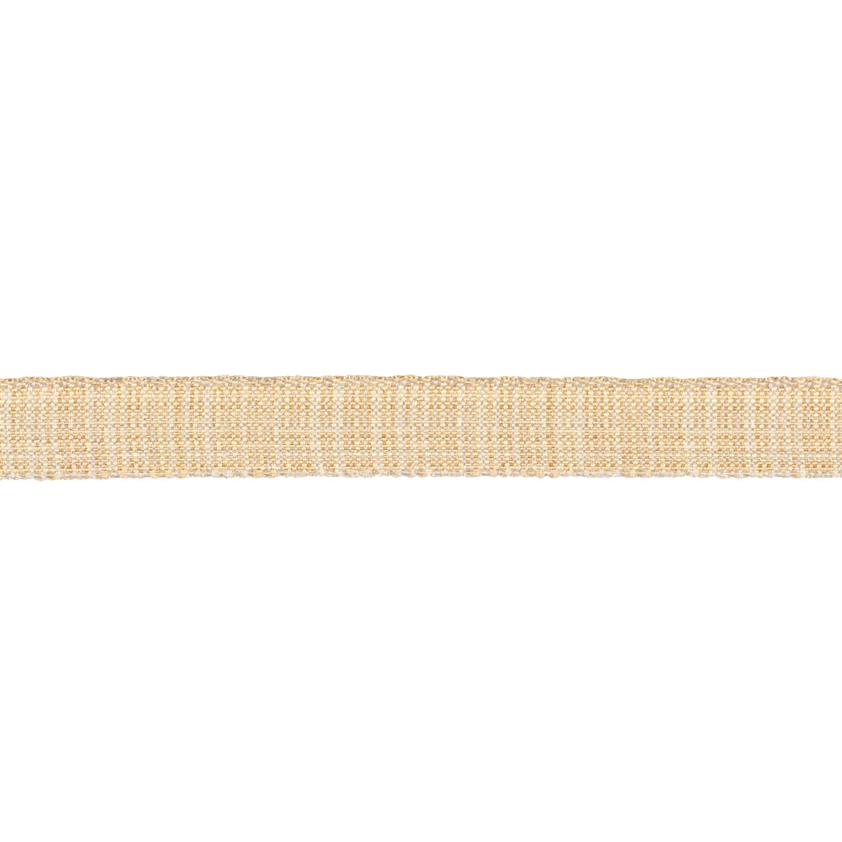 Schumacher Tweed Tape Narrow trim in Yellow (86202)