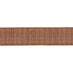 Schumacher Tweed Tape Wide trim in Brown (86214)