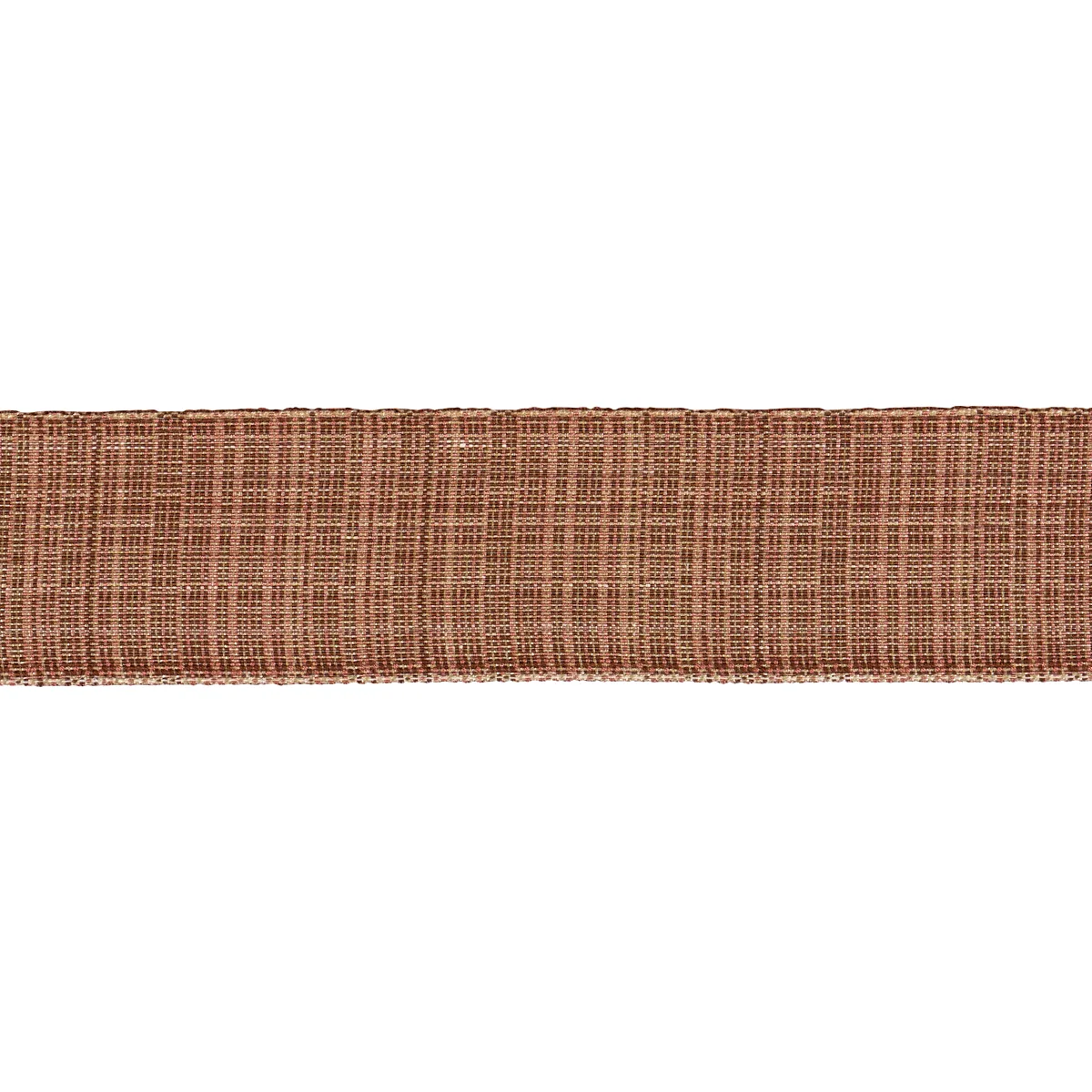 Schumacher Tweed Tape Wide trim in Brown (86214)