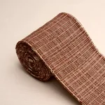 Schumacher Tweed Tape Wide trim in Brown (86214)