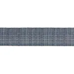 86210 | Tweed Tape Wide - Indigo Schumacher Tweed Tape Wide trim in Indigo (86210)