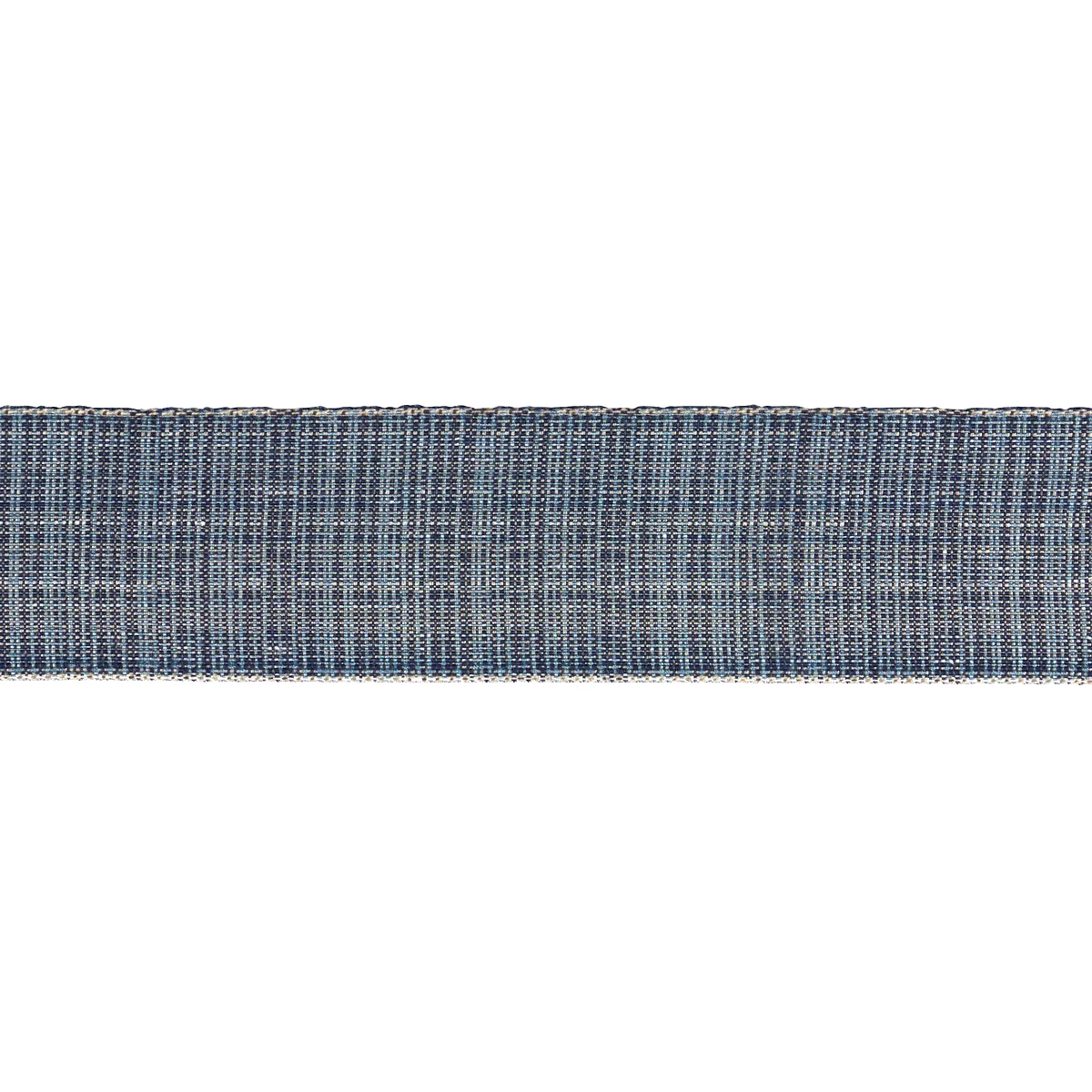 Schumacher Tweed Tape Wide trim in Indigo (86210)