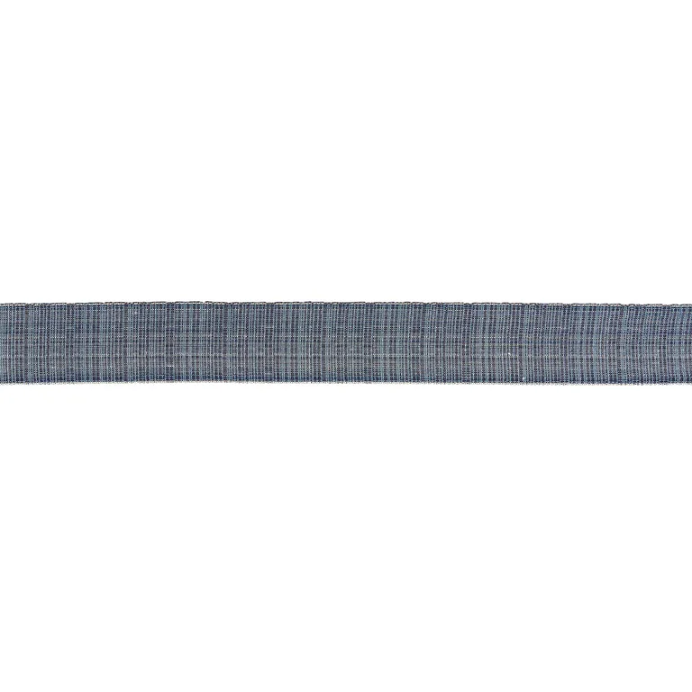 Schumacher Tweed Tape Wide trim in Indigo (86210)