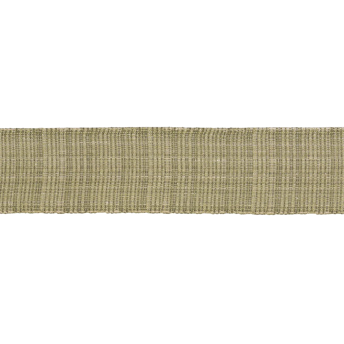 Schumacher Tweed Tape Wide trim in Leaf (86211)